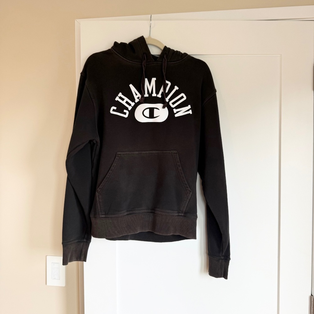 Champion Black Hoodie (Small)